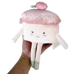New Mon Ami Frenchie Cake Slice Plush Toy Strawberry Pink $36